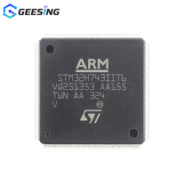 Microcontrolador de Alto Rendimiento Geesing Arm Cortex-M7, 480MHz, 2MB Flash, 1MB RAM, LQFP-176, STM32H743IIT6