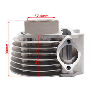 Joint de cylindre de moto GY6 150CC, accessoires pour GY6 150 157QMJ Halma 150 Chine - Product Image 2