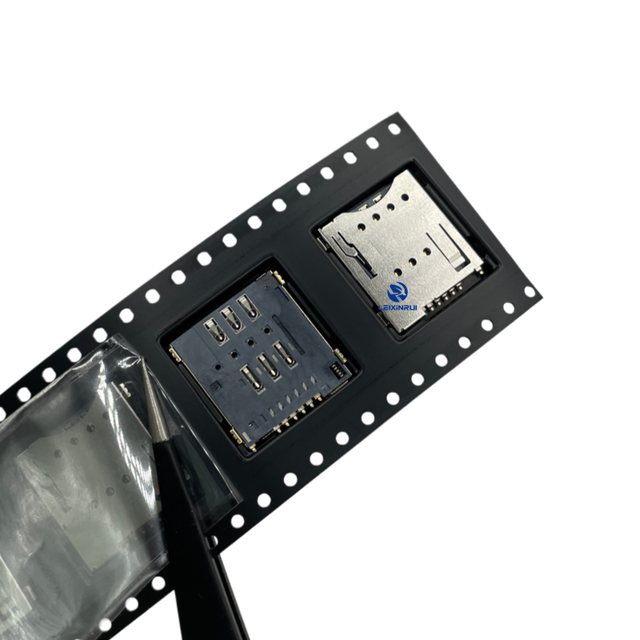 MICRO SIM 7P Self-retracting Card Tray with 6+1 P Slots H1.5 Anti-reverse Insertion protection - As an Alternative to MUP-C792