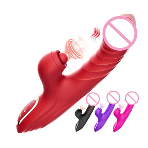 Vibrador de Conejo Multifuncional con Vibración Telescópica y Calefacción, Masturbador Femenino, Éxito de Ventas en Amazon - Product Image 1