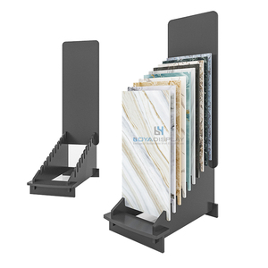 customized drawer display cabinet tile display rack stand metal showroom rack stone display racks