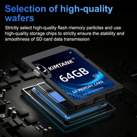 Pasokan Pabrik Kartu Memori Berkualitas Tinggi 32GB 64GB 128GB 256GB Kecepatan Tinggi Kartu SD