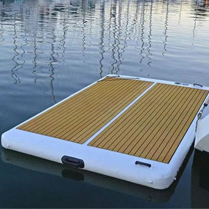 Individueller Aufblasbarer PVC-Ponton, Ausgefallene Schwimmende Plattform zum Sonnenbaden für Boot, SUP, Yacht und <span class=keywords><strong>Dock</strong></span> - Product Image 2