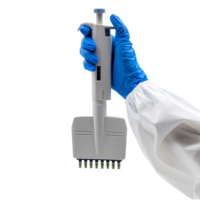 Micropipette de laboratoire portable Leafing Pasture Pipette Tip Machine 10/100, avec 1 chargeur, filtre en plastique, support pour embouts et garantie 1 an