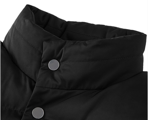 รูปแบบใหม่ที่อบอุ่นบุรุษกีฬาเสื้อกั๊กคอปกพร้อมขาตั้ง - Product Image 4