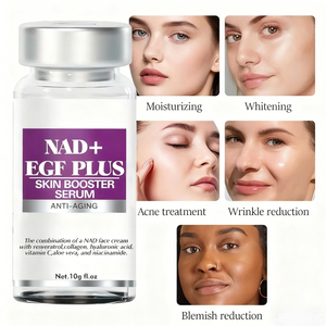 Suero Facial Antienvejecimiento de Marca Privada OEM, Antiarrugas, Melasma, Blanqueador, Cuidado de la Piel, <span class=keywords><strong>Gotas</strong></span> Líquidas de NAD+, Colágeno, Vitamina B5 para el Rostro - Product Image 1
