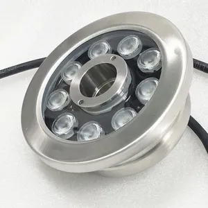 ip68 wasserdichter edelstahl 6 w 12 spannung 24 v rgbw farbwechsel led wasserstrahl unterwasser pool brunnen düse licht