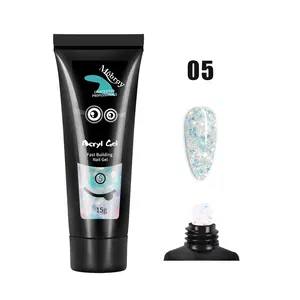 Mobray nail producer fornisce all'ingrosso estensione per unghie gel poli kit di partenza con uv led lampada OEM ODM private label