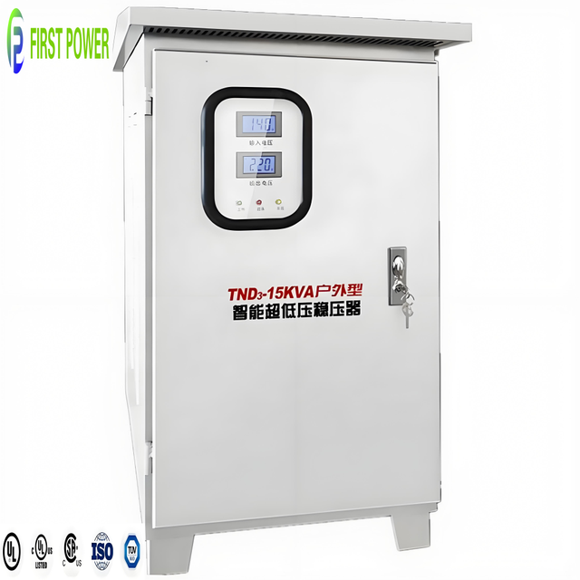 IEC Standard Customization 50/60HZ AC DC 3 Phase Automatic Servo Voltage 15KVA Stabilizer for Industrial Equipment