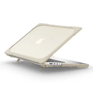 16 inch 2024 Case Hard Shell Cover Laptop Protective Plastic Stand Case For Apple Macbook Pro