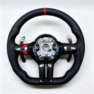 <span class=keywords><strong>Volante</strong></span> de Fibra de Carbono y Cuero para BMW M3 M4 M5 M6 E81 E87 E82 E88 E21 E30 E36 E46 E90 E91 E92 E93 E28 <span class=keywords><strong>E34</strong></span> - Product Image 4