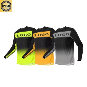 Camiseta Transpirable de Poliéster con Protección UV para Hombre, Jersey Personalizado para Motociclismo, Carreras de Autos, Motocross, Ciclismo - Product Image 3