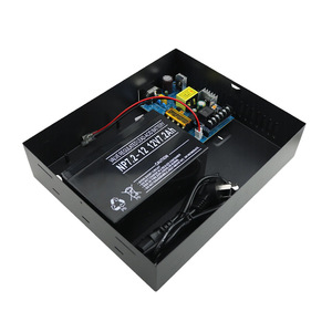 จิงรุยอัน แอคเซส คอนโทรล พาวเวอร์ซัพพลาย 12V 5A 60W สวิตชิ่งพาวเวอร์ซัพพลายพร้อมแบตเตอรี่สำหรับล็อคไฟฟ้าและระบบอินเตอร์คอม - Product Image 1