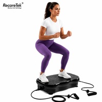 Fitness-Vibrationsplatte Trainingsgerät Gewichtsreduktions-Plattform Stehende Mini-Cardio-Workout-Plattform Schlankheitstherapie für Zuhause