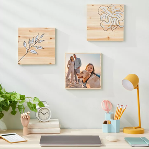 Natural <strong>Unfinished</strong> <strong>Wood</strong> Canvas <strong>Wood</strong> <strong>Panel</strong> Boards for Painting Drawing DIY Art Crafts - Product Image 4