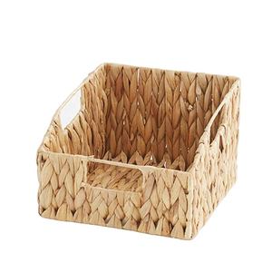 Offre Spéciale : Ensemble de 3 Paniers de Rangement Multifonctionnels en Jacinthe d'Eau Faits Main, Écologiques, pour Vêtements et Table, Origine Vietnam - Product Image 1