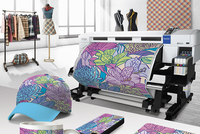 Encre de sublimation de haute qualité 1000 ml pour impression numérique, couleurs C/Y/M/K, compatible tête TFP, pour textiles et verre