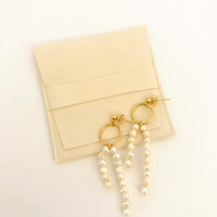 Pochette à bijoux personnalisée en microfibre avec logo Emballage de qualité supérieure pour colliers et cadeaux pour boîtes à bijoux
