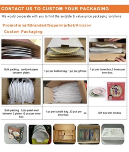 Classic American Style Dinnerware <b>Set</b> Ceramic Bone China Plates Bowls Utensils Kit OEM/ODM Dishwasher Safe Eco-Friendly Heat - Product Image 3