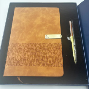 Juego de Regalo Personalizado de Lujo para Profesores, Oficinas Ejecutivas y Escuelas, Cuaderno A5 y Bolígrafo, Juego de Regalo Corporativo, Artículos Promocionales de Lujo - Product Image 3