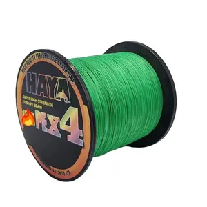 HAYA X4 Flurocarbon Leader Baitcasing Gulungan Pancing dengan Senar Countersmall Mesin Ekstruder Kepang Senar Pancing