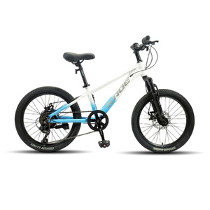 Bicicleta de Montaña de Aluminio de 20/22 Pulgadas con Suspensión Delantera, Frenos de Disco Dobles, 7 Velocidades con Palanca de Cambios, Bicicleta para Niños - Product Image 6