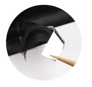 ラッシュトレイプライベートラベルベルベットカシミアラッシュロシアボリューム個別まつげエクステンションマットブラック独自ロゴL <span class=keywords><strong>M</strong></span> - Product Image 6