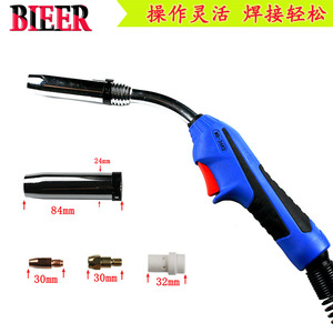 Bieer MIG MAG Welding Torch 8mm Inlet Diameter European Style Interface For CO2 Shielded Welding Machine Accessories - Product Image 5