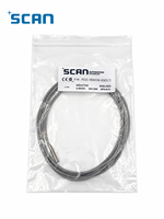 Capteur de proximité inductif en acier inoxydable blindé SCAN 0,8 mm PNP normalement ouvert 3 mm 10-30 V CC 2 kHz IP67