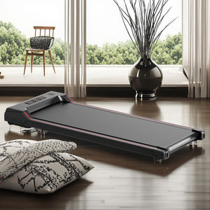 <span class=keywords><strong>Caminadora</strong></span> Eléctrica Rosa Personalizada, <span class=keywords><strong>Caminadora</strong></span> de Oficina Portátil y Delgada con Pantalla LED, Motor de 0.55HP, Función de Inclinación, Monitor de Calorías - Product Image 1