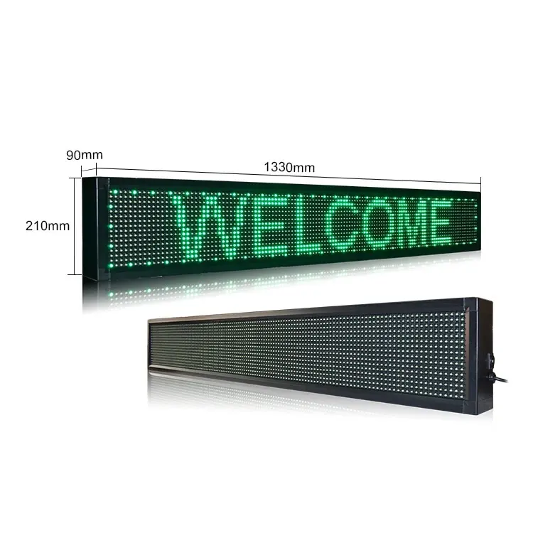 Tela led colorida completa, sinal de mensagens, display led p10, programável, varredura, display led
