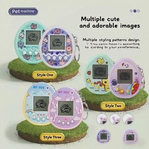 Sıcak satış özel <span class=keywords><strong>Mini</strong></span> <span class=keywords><strong>Pet</strong></span> besleme Video oyunu makine yaratıcı plastik anahtarlık ve çocuk <span class=keywords><strong>Pet</strong></span> oyuncak çanta kolye - Product Image 4