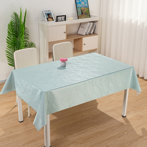 <span class=keywords><strong>Tovaglia</strong></span> in PVC RNPT con Effetto Piuma Sfumato Bianco, Rotolo di <span class=keywords><strong>Tovaglia</strong></span> in Plastica per Ristoranti, <span class=keywords><strong>Tovaglia</strong></span> Rettangolare - Product Image 2