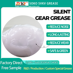จาระบีเกียร์เคมีลดเสียงรบกวน SOKO SVKV สำหรับเกียร์พลาสติก น้ำมันหล่อลื่นสีขาว ผลิตภัณฑ์ปิโตรเคมี ผลิตในกวางตุ้ง - Product Image 6