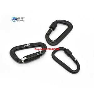 Mousqueton en aluminium avec logo personnalisé Ewang, à ressort, pour le camping - Product Image 1