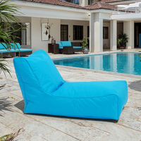 Moderner Einzelner Wasserdichter Outdoor-Strandsitzsack mit Abnehmbarem Bezug - Komfortables Modulares Wohnzimmer-Sofa