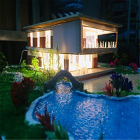 Balance HO N TT Z en plastique, taille artificielle, °, modèle d'architecture Miniature, en bambou, paysage d'arbre