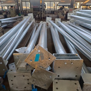 Postes de Acero Galvanizado en Caliente para Monitoreo de Seguridad en Exteriores, Postes para Cámaras, Postes para Semáforos - Product Image 2