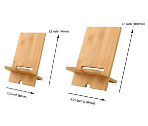 Soporte de Escritorio para Teléfono de Bambú Ecológico con Logotipo Personalizado, Soporte de Madera para Teléfono Inteligente para Regalos Corporativos - Product Image 2