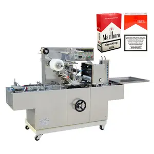 Automatic Small Box Cellophane Overwrapping Machine Tobacco Cellophane Wrapping Machine For Cigarettes Box