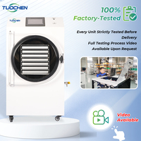Machine de lyophilisation automatique HFD-15 avec pompe PLC en acier inoxydable 304, capacité 15-20 kg, pour la transformation alimentaire, les herbes, le café, à économie d'énergie, certifiée CE