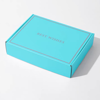Boîte d'expédition en carton ondulé personnalisée à faible MOQ, emballage en papier pour l'e-commerce, solution d'approvisionnement unique