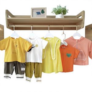 Nouvel ensemble de vêtements décontractés mixtes pour enfants, sélection aléatoire, haut de gamme, qualité propre, robes d'occasion, polyester respirant, été mixte - Product Image 1