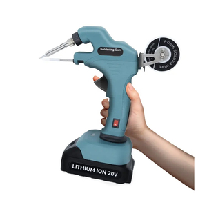 ชุดเครื่องบัดกรีไร้สายแบบชาร์จไฟได้ พร้อมปืนบัดกรีและเครื่องมือไฟฟ้า สำหรับแบตเตอรี่ D-ewalt 18V/20V <span class=keywords><strong>Max</strong></span> Li-ion - Product Image 4