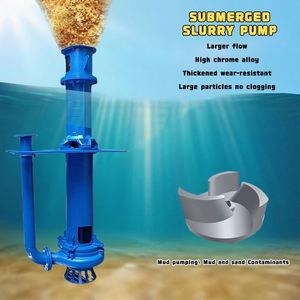 OEM Support Vertical <b>Submersible</b> <b>Pump</b> 100hp High Pressure Centrifugal Slurry <b>Pump</b> for Transport Tailings Slurry - Product Image 6