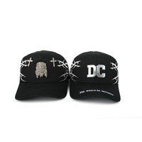 Casquettes G5 de haute qualité personnalisées en gros, casquette à 5 panneaux en daim noir, casquette de sport tendance, casquettes de baseball ajustables avec logo brodé
