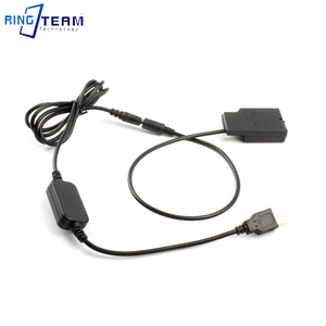Para <span class=keywords><strong>Nikon</strong></span> D3500 <span class=keywords><strong>D5300</strong></span> D5500 D5600, adaptador de fuente de alimentación, Cable de carga USB, batería simulada, nuevo para uso de cámara, EP-5A - Product Image 2