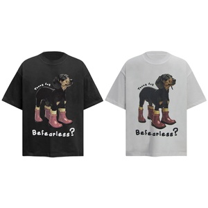 Camiseta de Manga Corta para Hombre, de Alta Calidad, Estilo Urbano, Serie Cultural Oscura, Estampado de Pitón, 100% Algodón, Transpirable, Anti-Pilling - Product Image 1