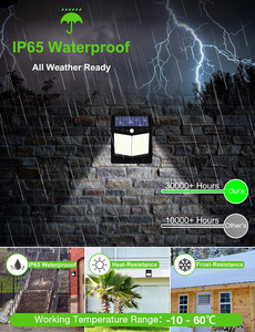 Brightenlux Solar <strong>Powered</strong> Garden <strong>Lights</strong> Led Motion Sensor Solar <strong>Wall</strong> <strong>Lights</strong> Outdoor Waterproof - Product Image 5