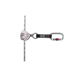 JODAH Delta Plus Modèle AN068 Ligne de vie rétractable avec boucle de connexion rapide, ancre fixe, longueur réglable, verrouillage automatique contre les chutes - Product Image 2